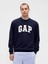 Erkek Lacivert Vintagesoft Gap Logo Sweatshirt 1