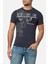 Round Neck Anthracite T-Shirt With Graphic Anthracite 1