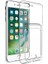 iPhone 8 Plus Uyumlu Kartlıklı Şeffaf Senk Setra Clear Silikon Kapak-Renksiz 5