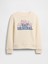 Kız Çocuk Açık Pembe Gap Grafik Sweatshirt 1