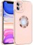 iPhone 11 Uyumlu Senk Kongo Kapak-Rose Gold 1