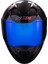 Ncr Stream Kapalı Kask Mavi Vizörlü (Ece-06) 2