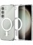 Buğz Samsung Galaxy S23 Kılıf Magneticsafe Şeffaf Silikon - Şeffaf 1
