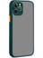 iPhone 11 Pro Uyumlu Inc Hux Kapak-Koyu Yeşil 1