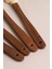 MIEN-1203 Akasya Saplı 4'lü Mini Silikon Spatula Seti (21 Cm) - Bpa Free 4