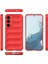 Buğz Newface Samsung Galaxy S24 Kılıf Optimum Silikon - Kırmızı 2