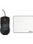 Model O Kablolu Rgb Gaming Mouse 12K Dpı 67G – Siyah + Glorious Large Gaming Mousepad 11×13''– Beyaz 1