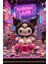 Sanrio Lisanslı Oturan Peluş Oyuncak (40 Cm)-Kuromi 1