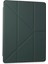 Samsung Galaxy T870 Tab S7 11 Kılıf Kalemlikli Mars Tablet Kılıfı - Koyu YEŞIL-(5796) 1