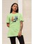 Kadın Summer Baskılı Oversize T-Shirt 1