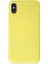 Buğz Iphone x Kılıf First Silikon - Sarı 1