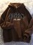 Unisex Boston Baskı Detaylı Oversize Kapüşonlu Sweatshirt Rahat ve Şık Tasarım 1