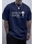 God Is Good Baskılı Erkek Oversize T-Shirt 1