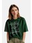 Designer Baskılı Oversize T-Shirt 1