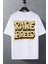 Rare Breed Sırt Baskı Detaylı Erkek Oversize T-Shirt 4