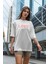 Love Baskılı Kadın Oversize T-Shirt 1