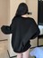 Baskısız Düz Oversize Sweatshirt 2