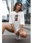 Lucifer Baskılı Oversize T-Shirt 1