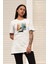 Kadın Summer Baskılı Oversize T-Shirt 1