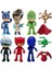 Pjmasks Pijamaskeliler 6 Adet Owlette Catboy Gekko Moongril Romeo Figür Oyuncak 1