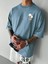 Brooklyn Baskılı Oversize T-Shirt 4