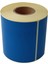 Hazır Al Hızlı Al Kuşe Rulo Etiket, 100MM x 140MM 350 Adet Çapı Mavi Zemin Baskılı Rulo 1