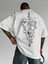 Dünya Pusula Baskılı Oversize T-Shirt 1