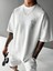 Dünya Pusula Baskılı Oversize T-Shirt 2