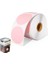 Yuvarlak Doğrudan Termal Etiketler, 600 Adet 5cm Çok Amaçlı Rulo Etiket, Pembe Yuvarlak Termal Etiket, Kendinden Yapışkanlı Doğrudan Termal Etiketler, Dıy Logo Tasarımı ve Qr Kod Için 1
