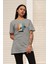 Kadın Summer Baskılı Oversize T-Shirt 1