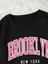 Brooklyn Baskılı Oversize Sweatshirt 2