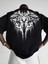 Erkek Oversize Gotil Desen Baskılı T-Shirt Rahat ve Şık Tasarım 1
