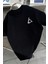 Geometrik Üçgen Baskılı Oversize T-Shirt 2