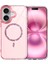 Buğz Apple Iphone 16 Live Diamond Magsafe Kapak - Pembe 1