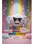 Sanrio Lisanslı Kuromi Tatlı Serisi Şeker Figürlü 38 cm Yastık 1