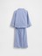 Bebek Mavi Geri Dönüştürülmüş Flannel Pijama Takımı 3