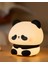 Sevimli Panda Gece Lambası – Silikon LED Dokunmatik Bebek Gece Işığı | USB Şarjlı Ortam Lambası 3