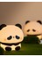 Sevimli Panda Gece Lambası – Silikon LED Dokunmatik Bebek Gece Işığı | USB Şarjlı Ortam Lambası 4