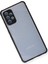 Buğz Samsung Galaxy A72 Kılıf Miami Şeffaf Silikon - Siyah 3