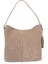 , Kadın Hakiki Deri Omuz ve El Çantası 153979Z5016 Kum 1