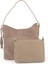 , Kadın Hakiki Deri Omuz ve El Çantası 153979Z5016 Kum 3
