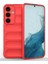 Buğz Samsung Galaxy S24 Fe Kılıf Optimum Silikon - Kırmızı 1