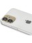 iPhone 11 Pers Alüminyum Kamera Lens - GOLD-(5796) 3