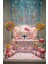 Sanrio Lisanslı Hello Kitty Tatlı Serisi Şeker Figürlü 38 cm Yastık 1