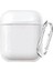 Buğz Airpods 2 (2.nesil) Hang Kılıf - Şeffaf 2