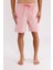 Pıtırcık Dokulu Hızlı Kuruyan Esnek Bel Kordonlu Fermuarlı Cepli Yan Yırtmaçlı Rahat Kalıp Şort 1