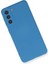Buğz Samsung Galaxy S21 Fe Kılıf Nano Içi Kadife Silikon - Mavi 3