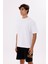 Bisiklet Yaka Yumuşak Dokulu Pamuklu Rahat Kalıp Sade Düz Tişört 2