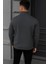 Erkek Kışlık Basic Antrasit Fermuarlı Sweatshirt 5