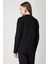 Kadın Ceket Yaka Triko Hırka 63926 Siyah 4
